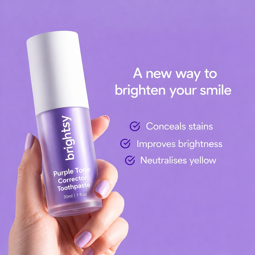 Brightsy Purple Tone Corrector Toothpaste
